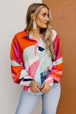 The Juelz Lantern Sleeve Shirt