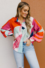 The Juelz Lantern Sleeve Shirt