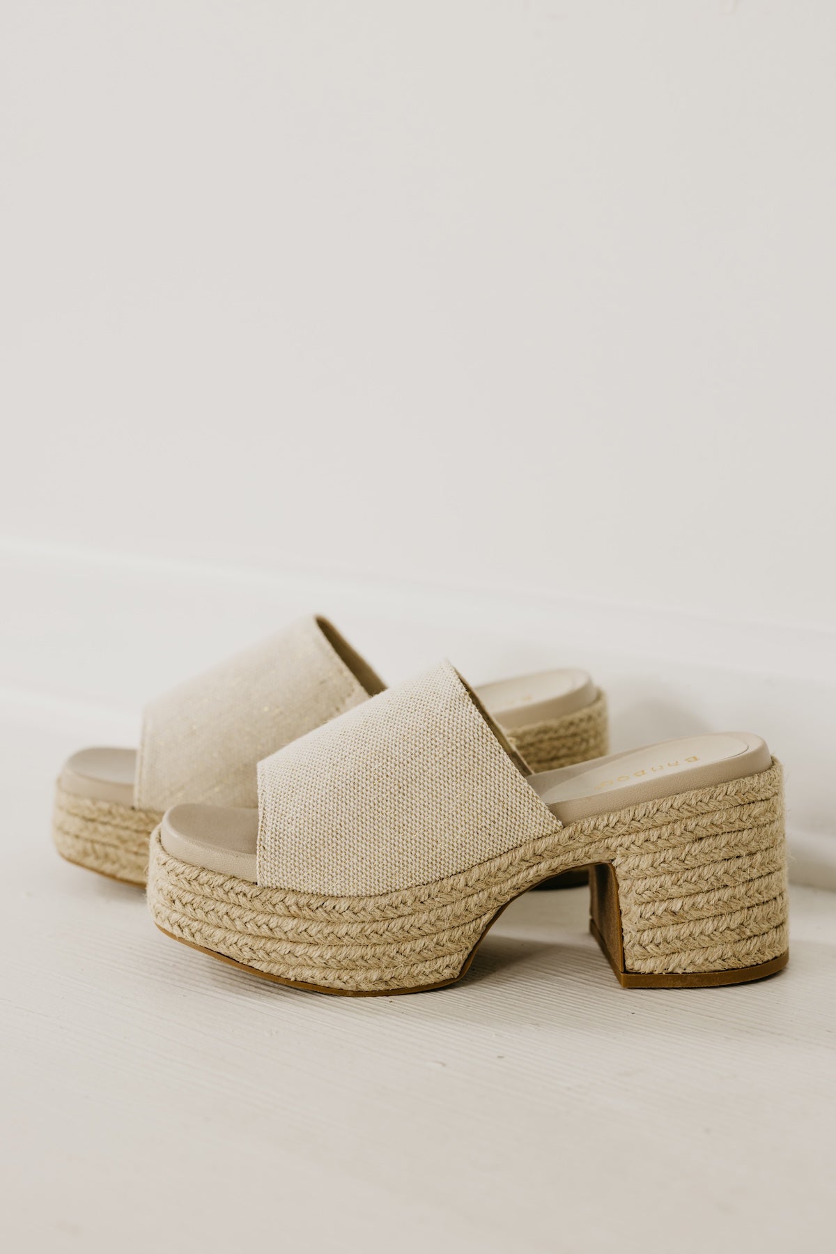 The Miso Platform Slide Heel