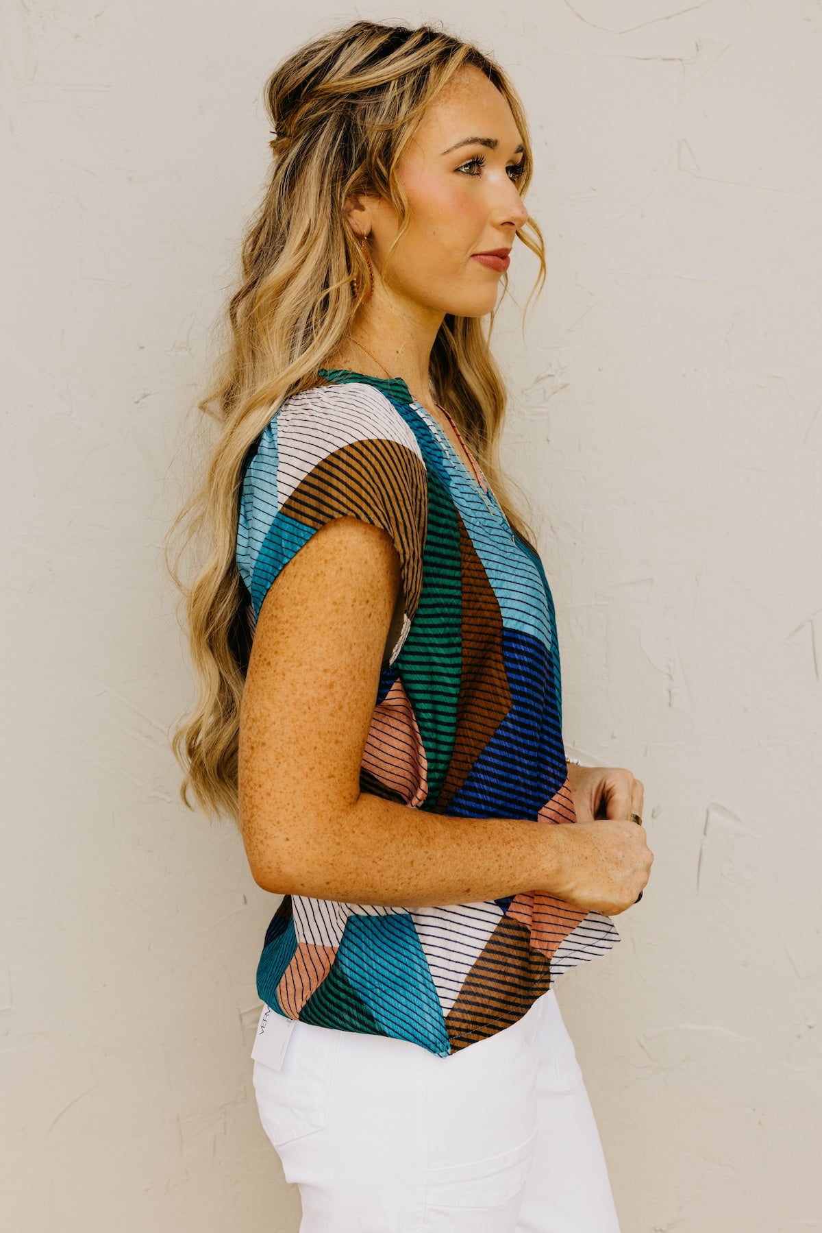 The Samson Cap Sleeve Blouse