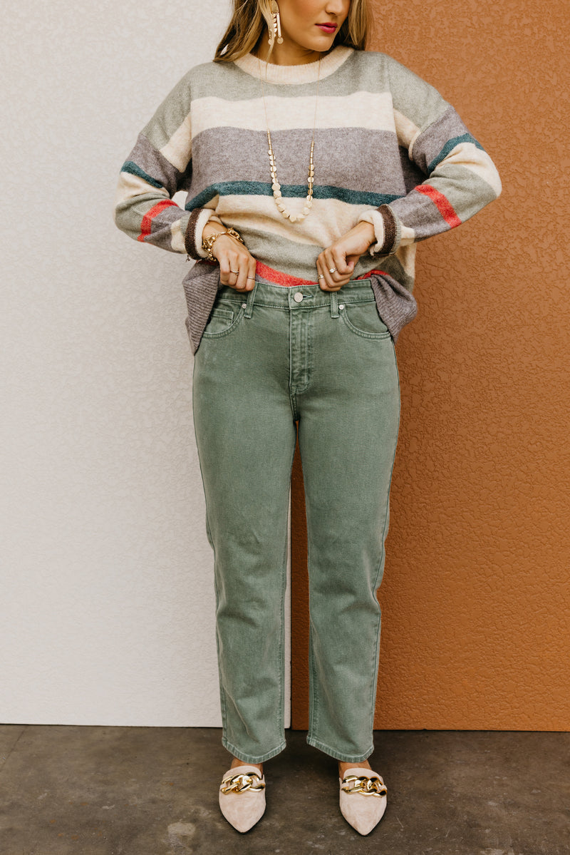 Kan Can Denim | 11" High Rise 90's Straight Jean - KC7446OL