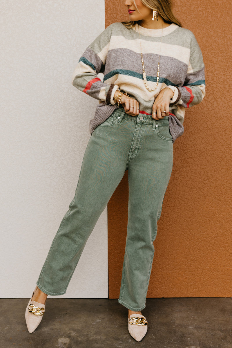 Kan Can Denim | 11" High Rise 90's Straight Jean - KC7446OL