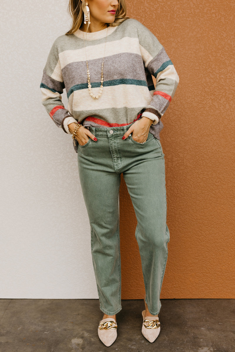 Kan Can Denim | 11" High Rise 90's Straight Jean - KC7446OL
