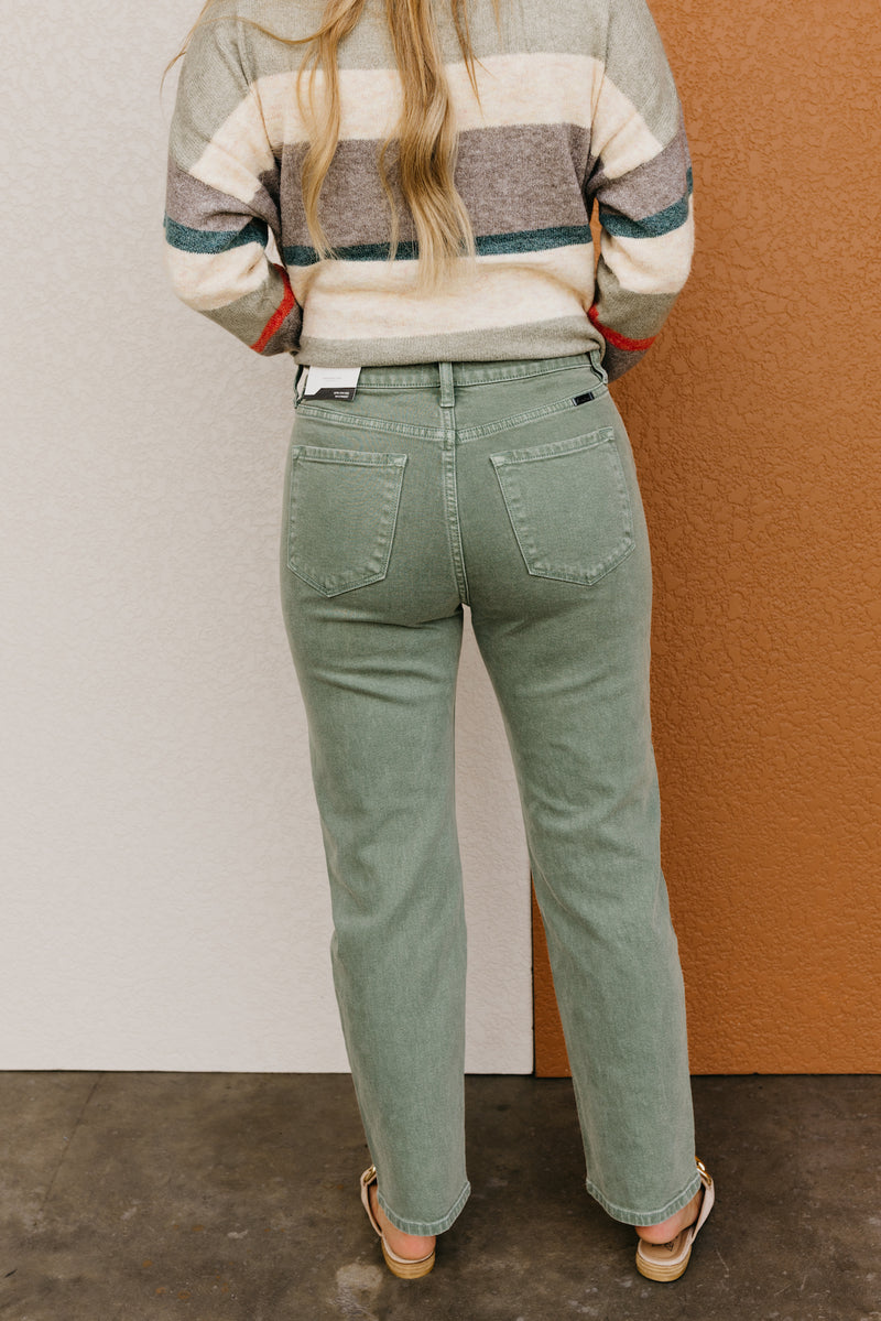 Kan Can Denim | 11" High Rise 90's Straight Jean - KC7446OL