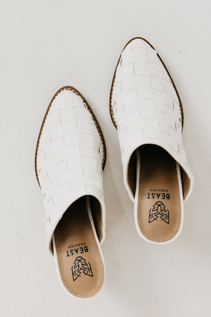 The Angela Woven Mule