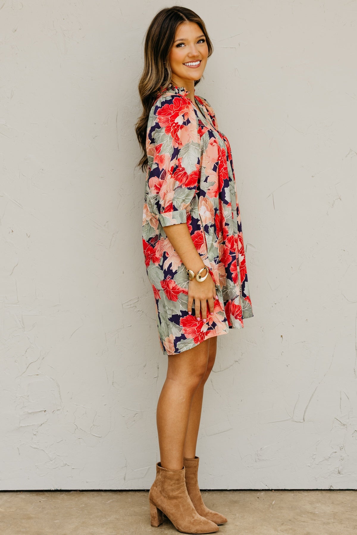 The Gina Floral Mini Dress