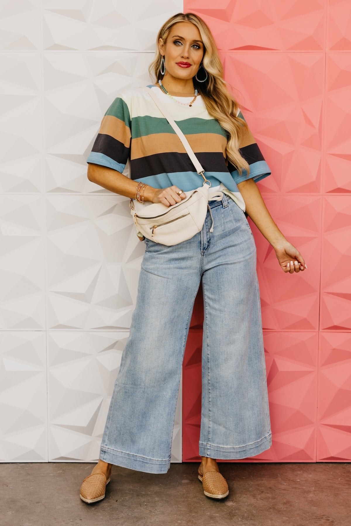 The Camille Chunky Stripe Tee