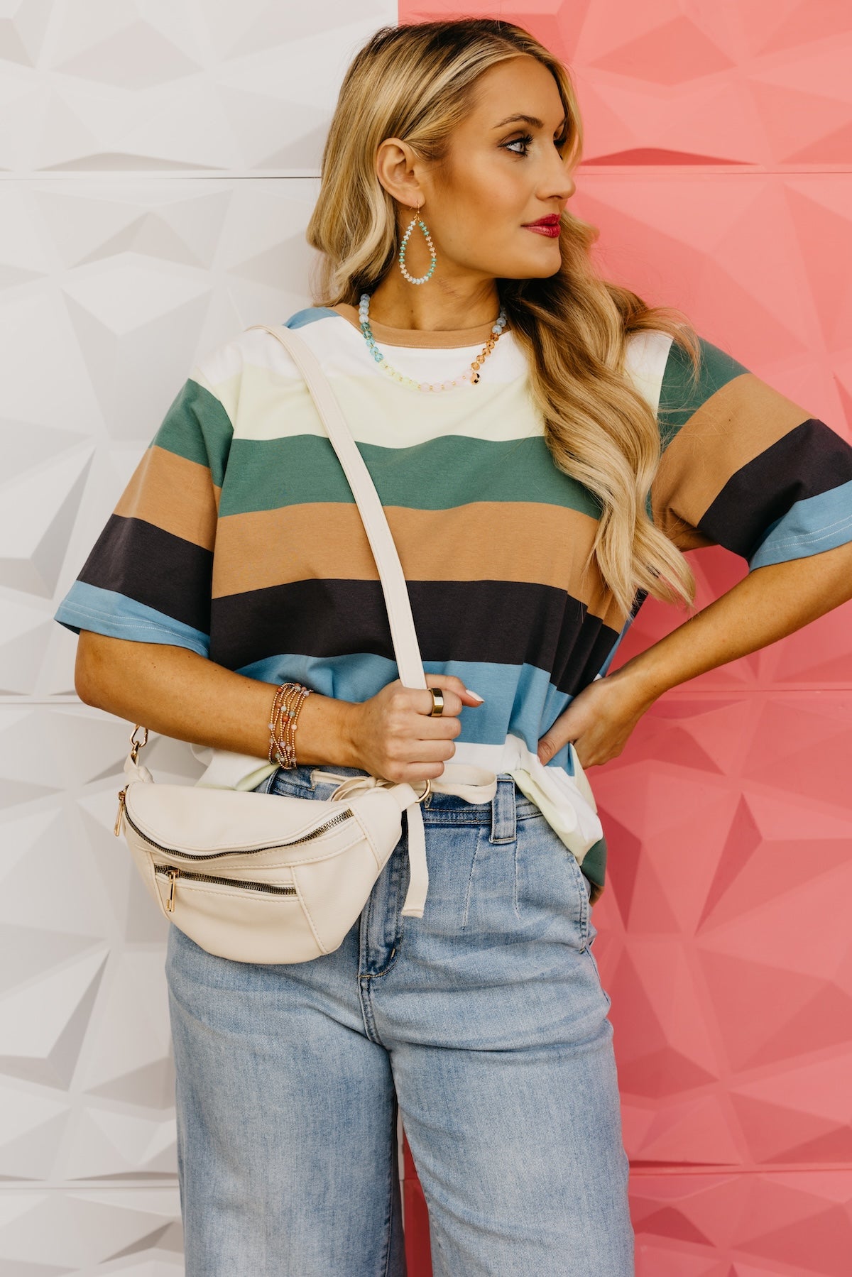 The Camille Chunky Stripe Tee