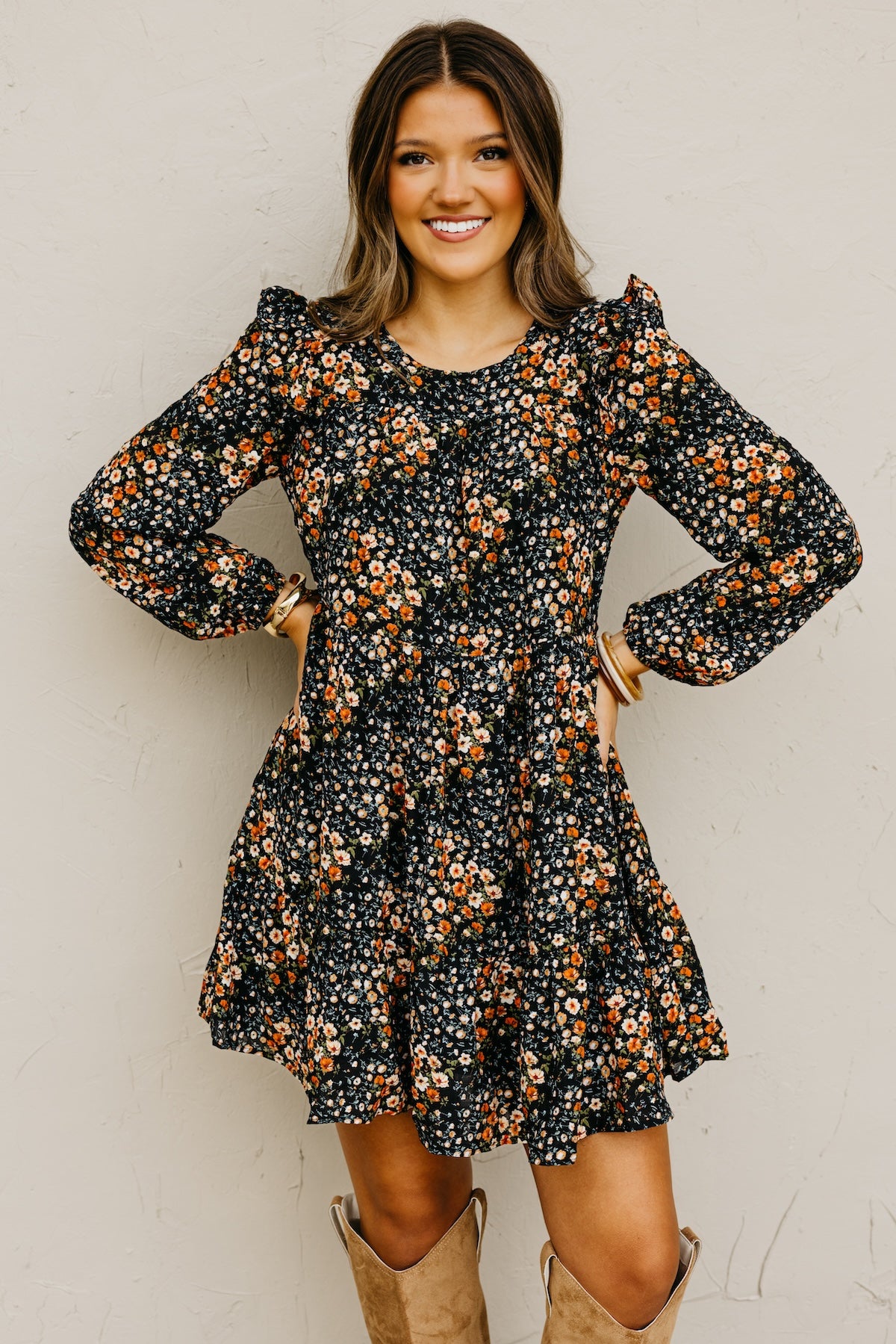 The Harper Floral Mini Dress