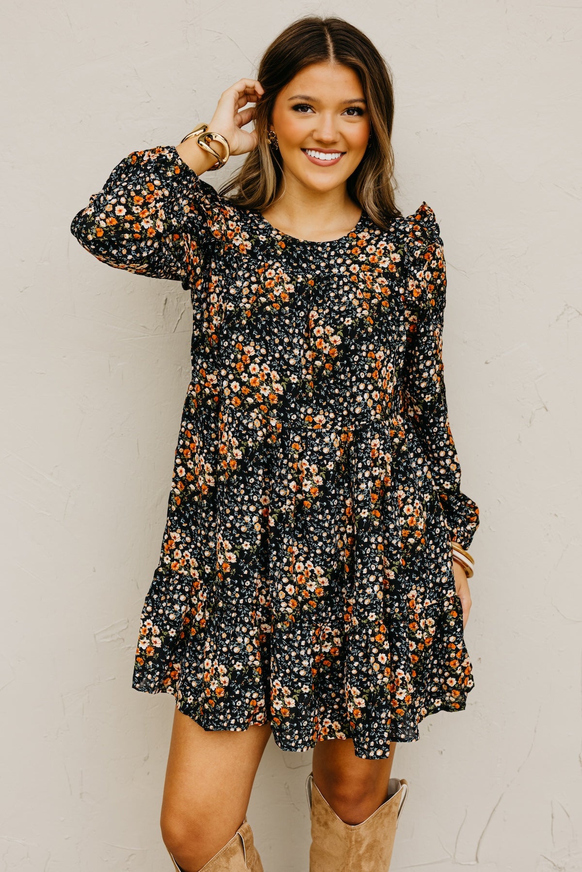 The Harper Floral Mini Dress