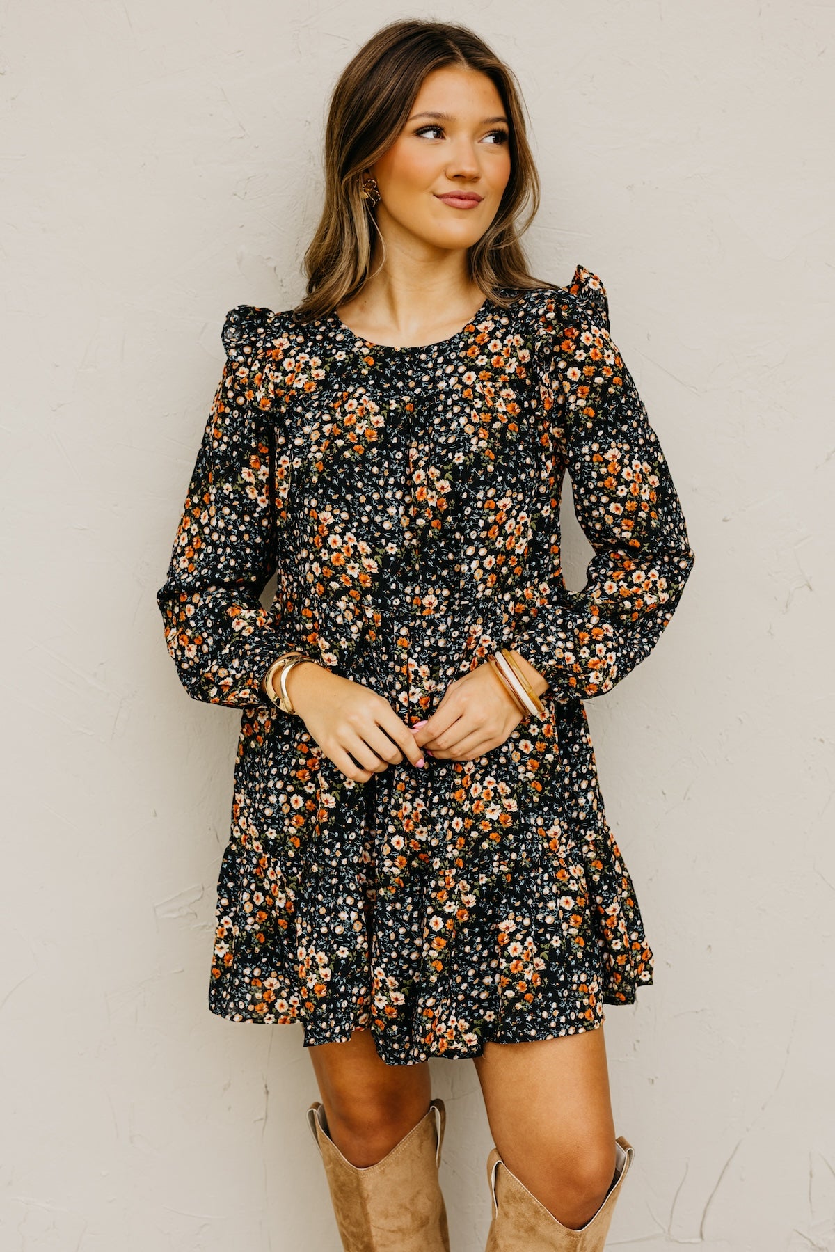 The Harper Floral Mini Dress
