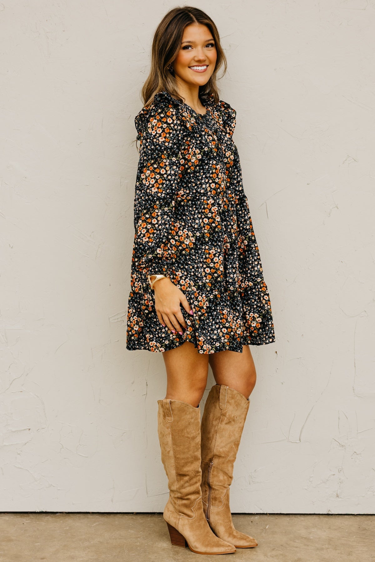 The Harper Floral Mini Dress