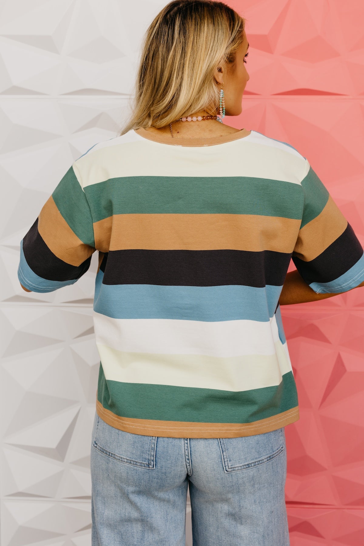 The Camille Chunky Stripe Tee