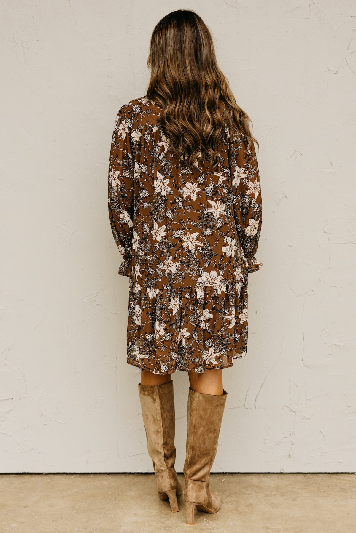 The Cordie Ruffle Mini Dress