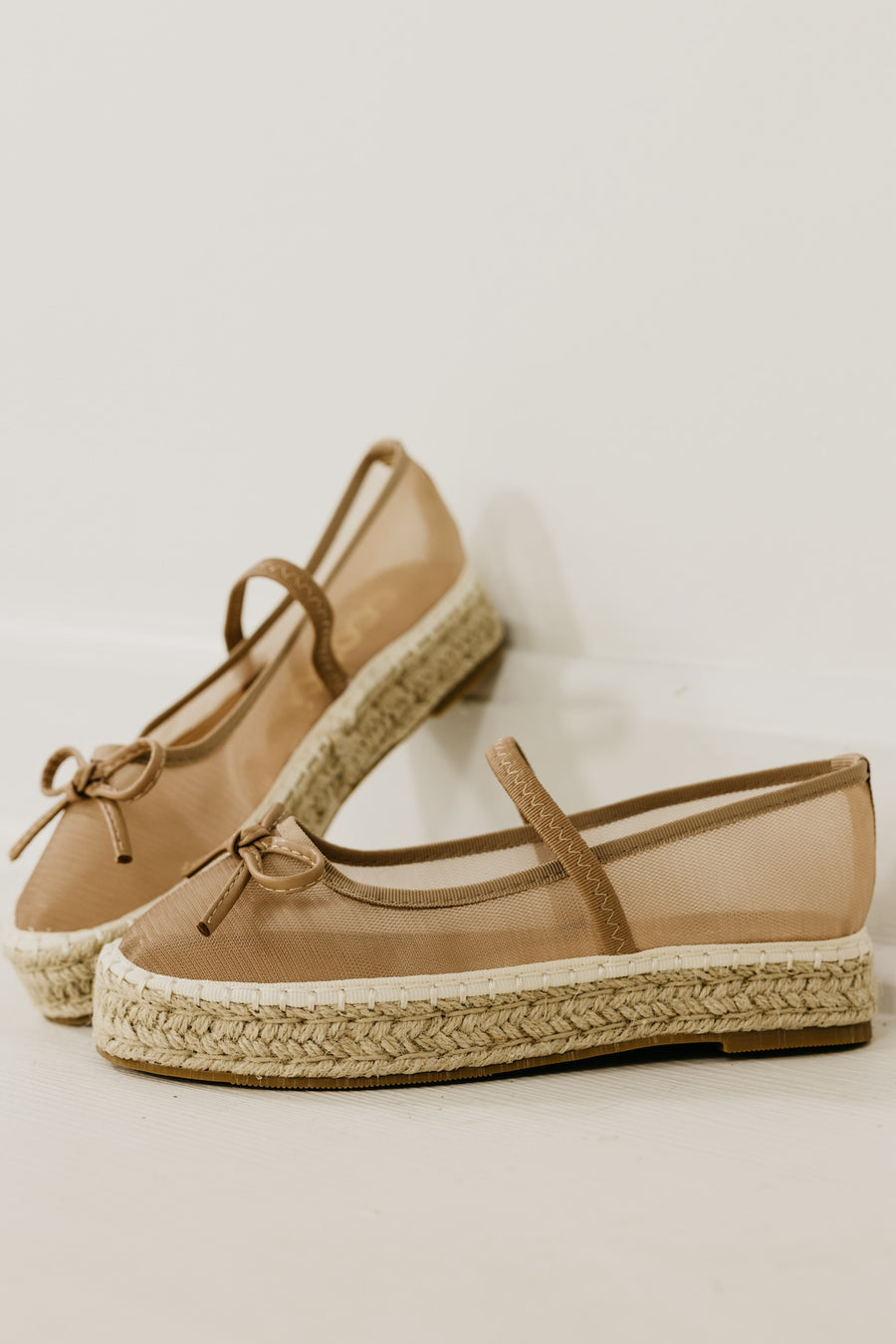 The Bijou Mesh Slip-On Espadrille