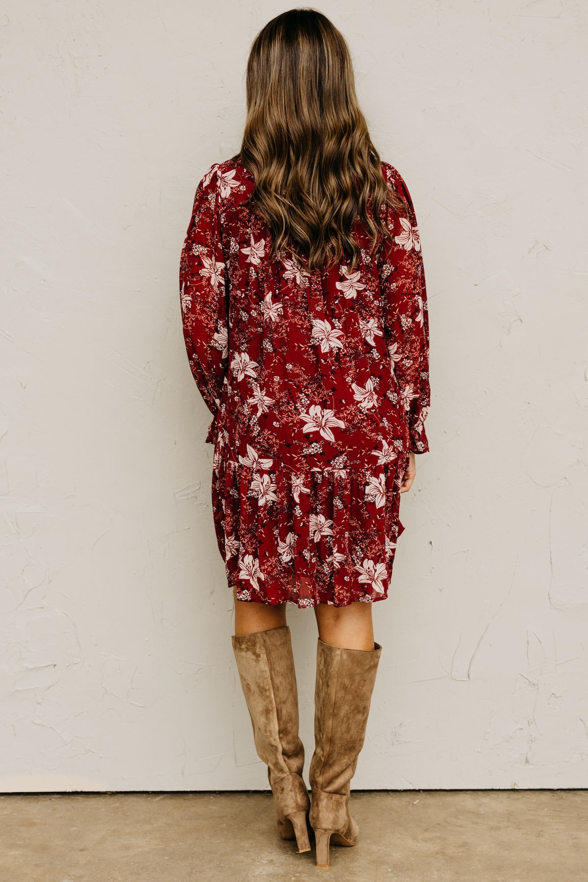 The Cordie Ruffle Mini Dress