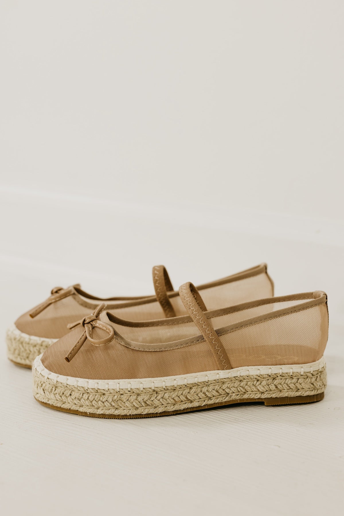 The Bijou Mesh Slip-On Espadrille