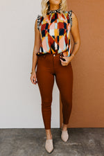The Ellington Colored Super Stretch Skinny