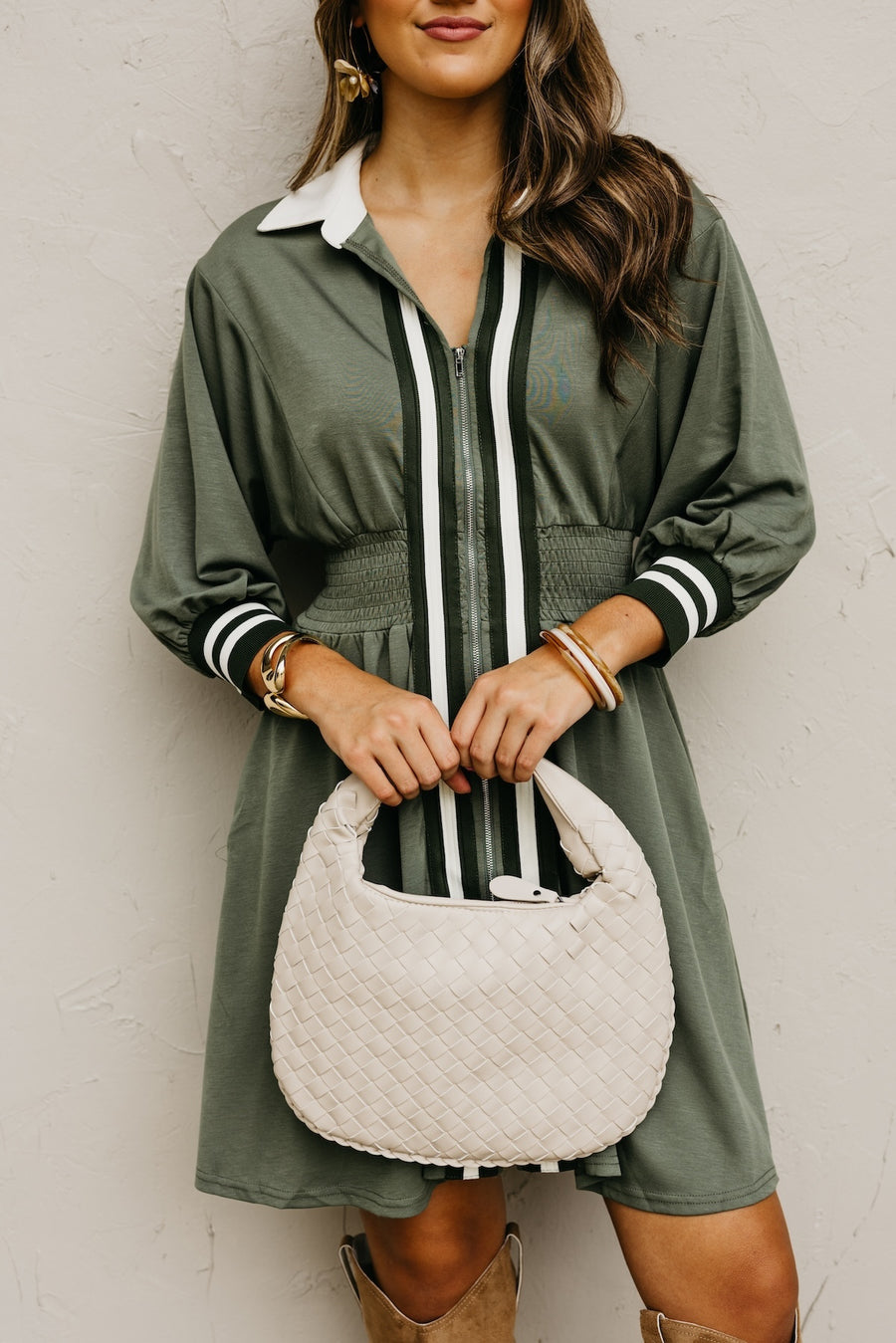 The Paige Woven Handbag