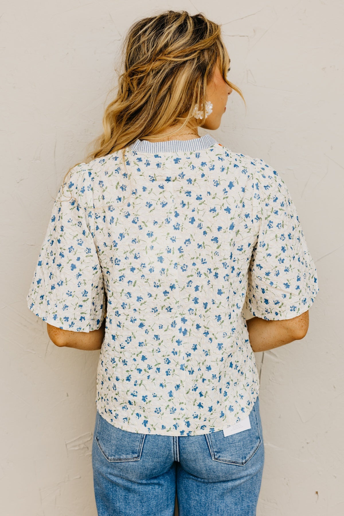 The Curtis Floral Embroidered Top