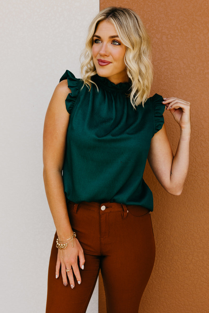 The Donovan Ruffled Blouse