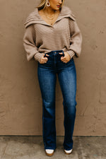 Kan Can Denim | High Rise Wide Flare Jeans - KC9248D