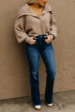 Kan Can Denim | High Rise Wide Flare Jeans - KC9248D