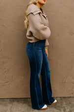 Kan Can Denim | High Rise Wide Flare Jeans - KC9248D
