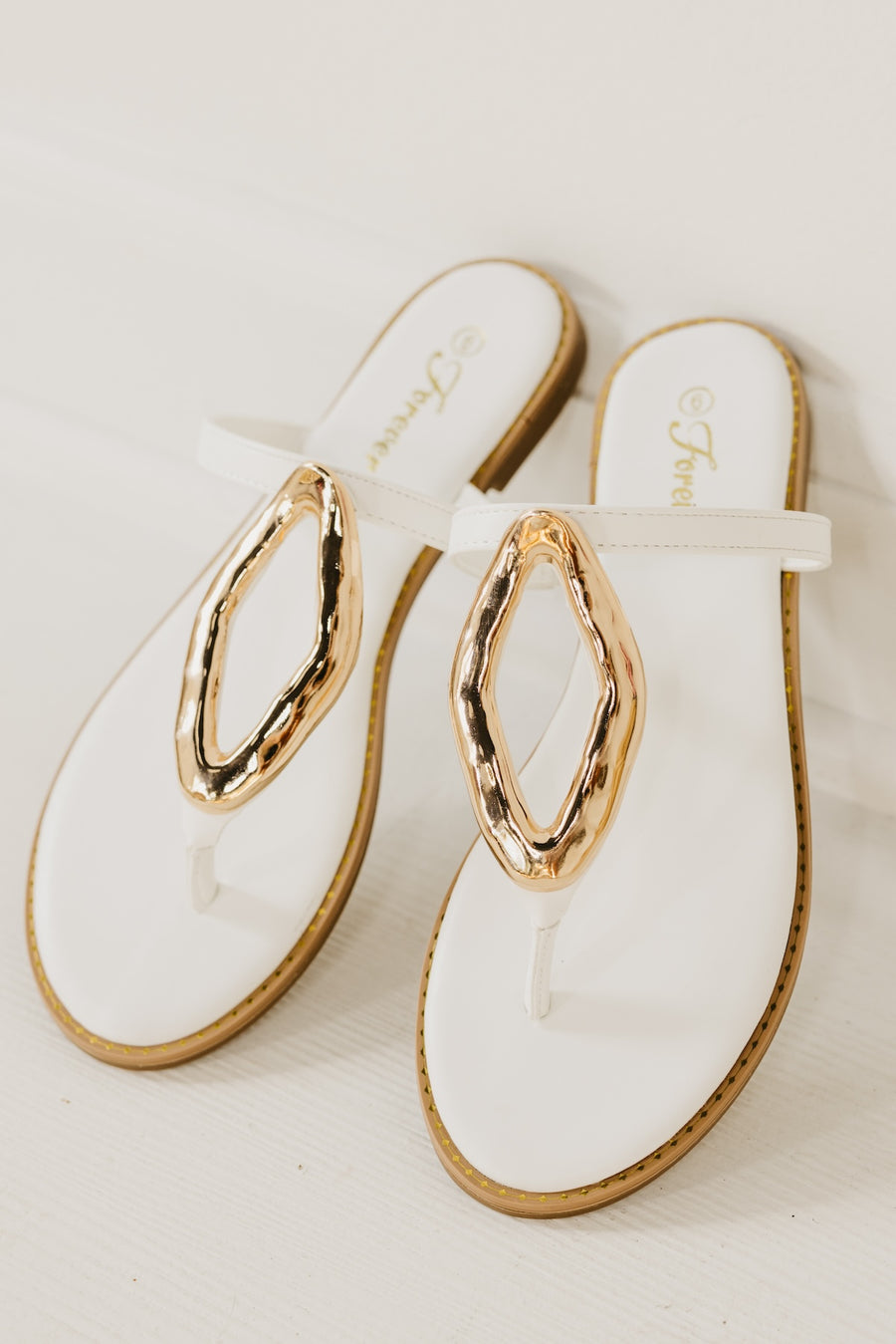 The Metal Thong Sandal