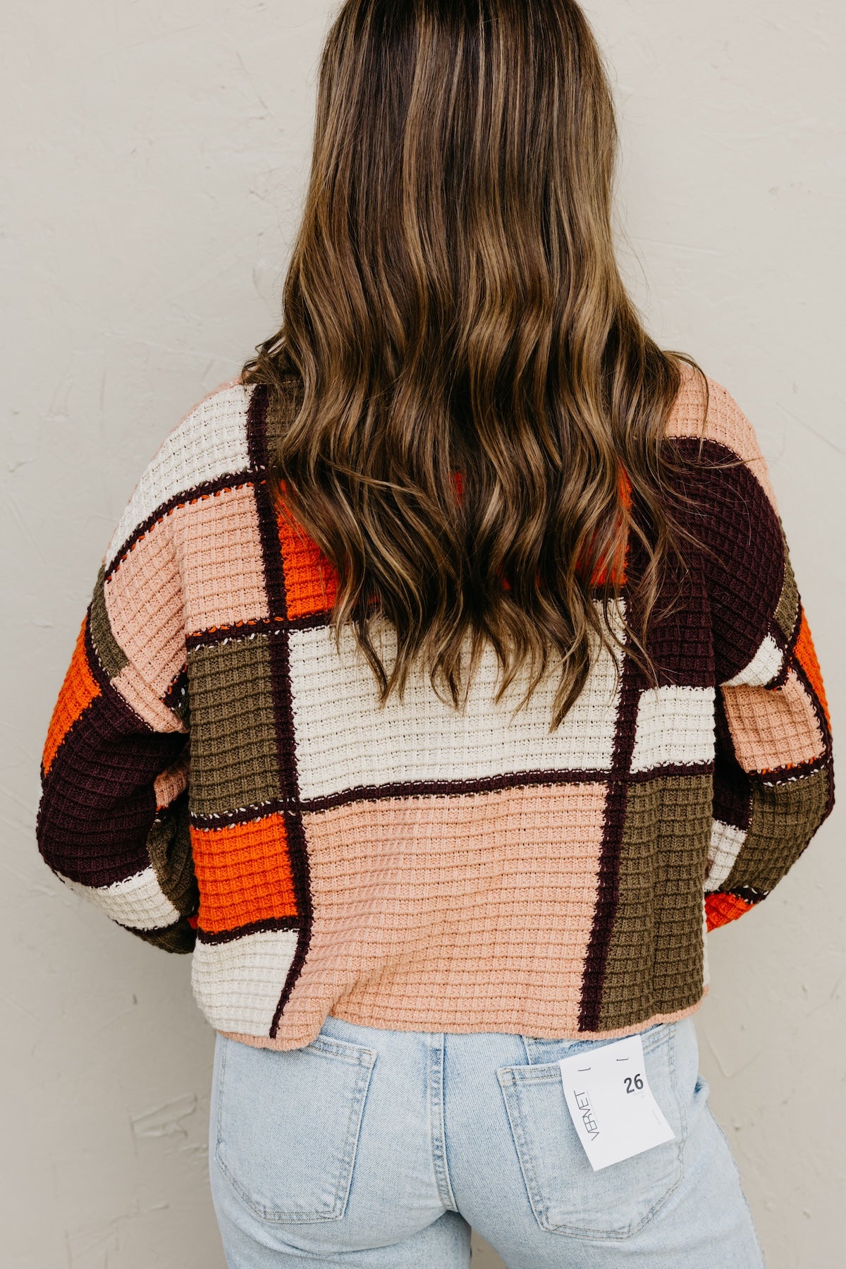 The Hadlee Color Block Drawstring Sweater