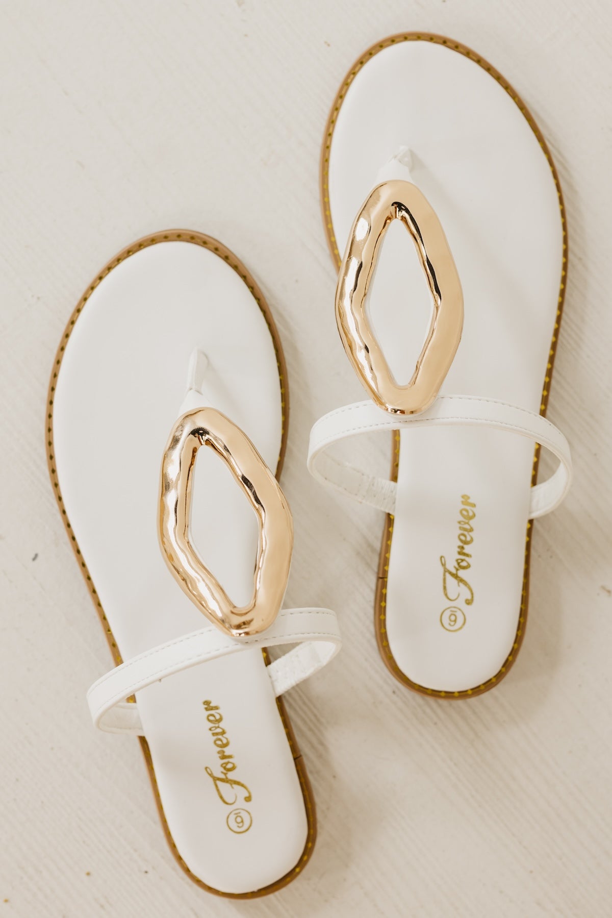 The Metal Thong Sandal