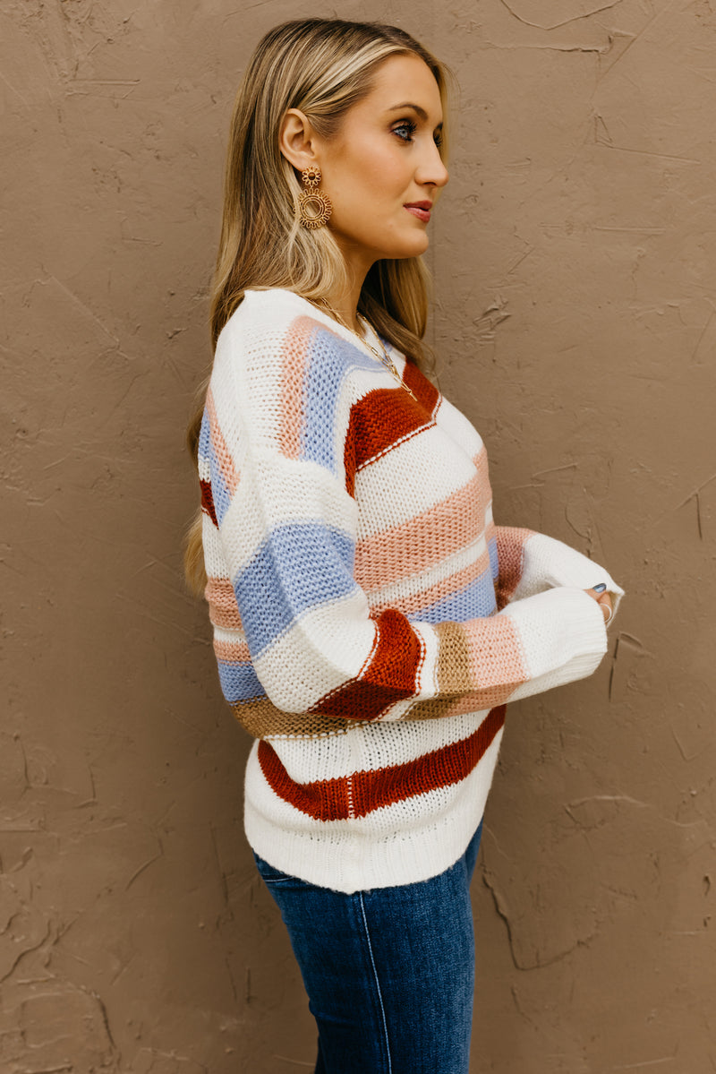 The Dallas Striped Sweater