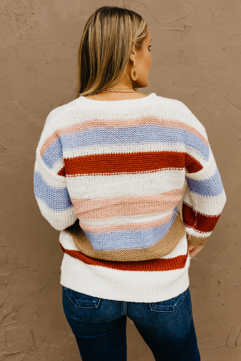 The Dallas Striped Sweater