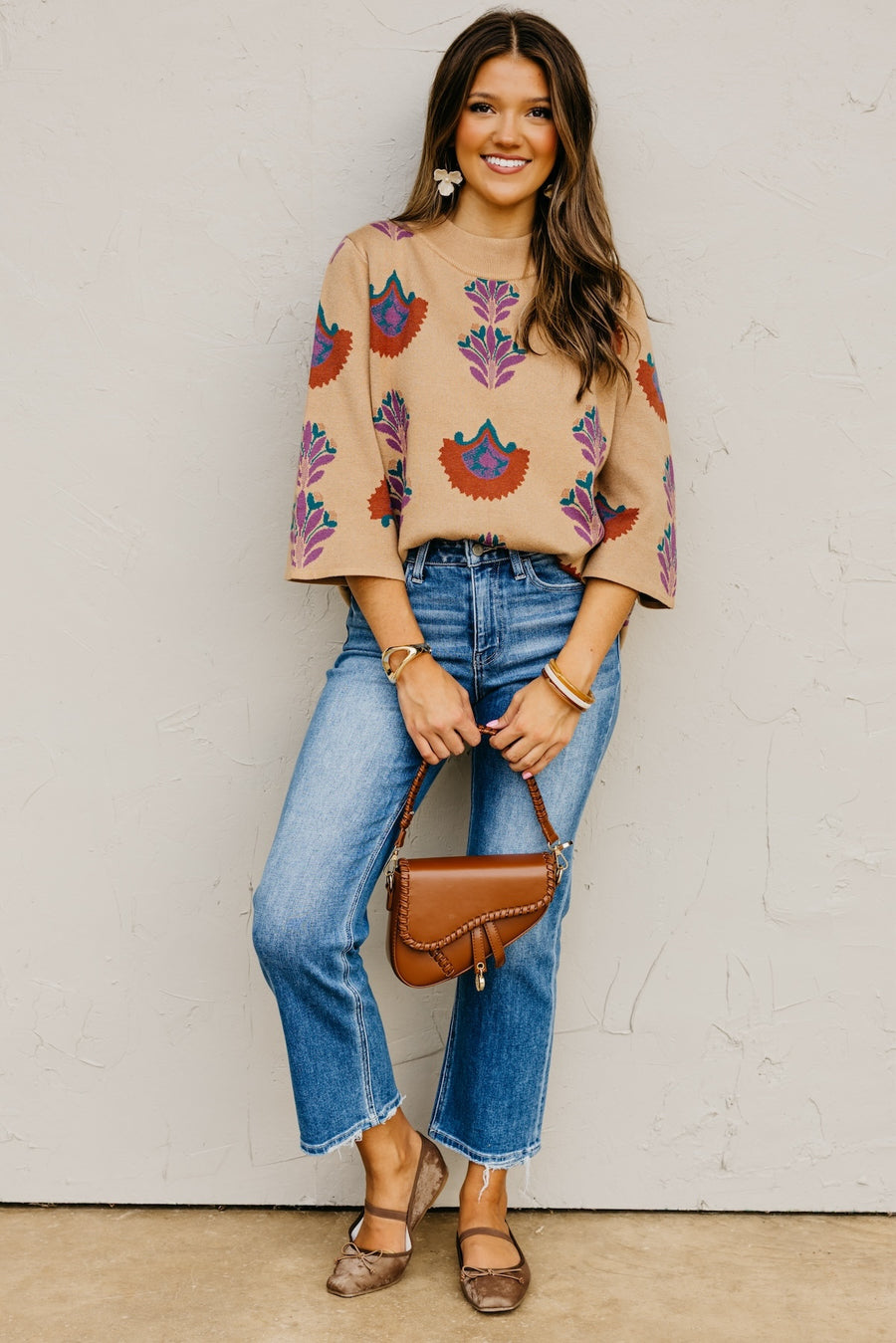 The Rowdy Floral Sweater