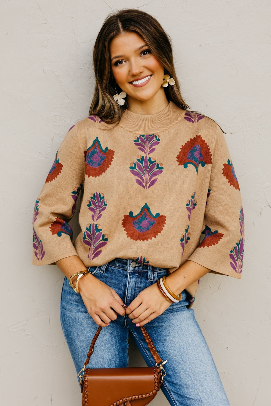 The Rowdy Floral Sweater