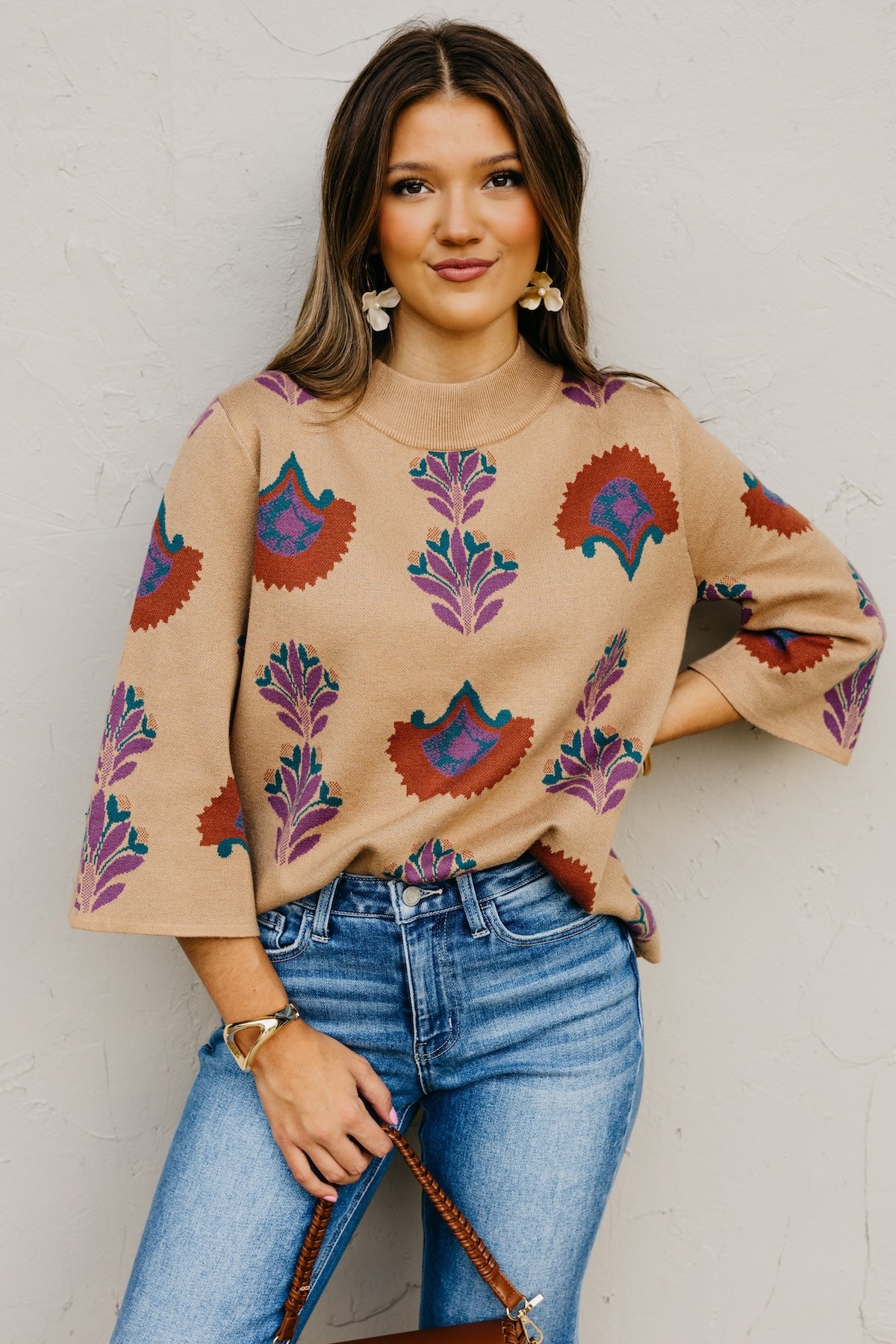 The Rowdy Floral Sweater