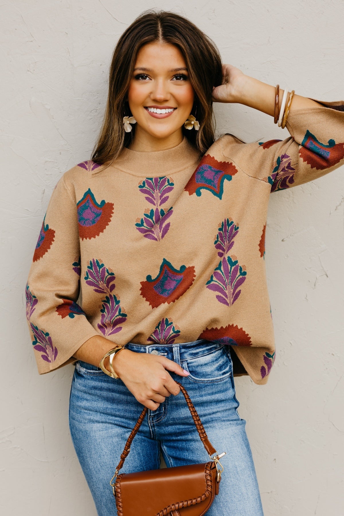 The Rowdy Floral Sweater