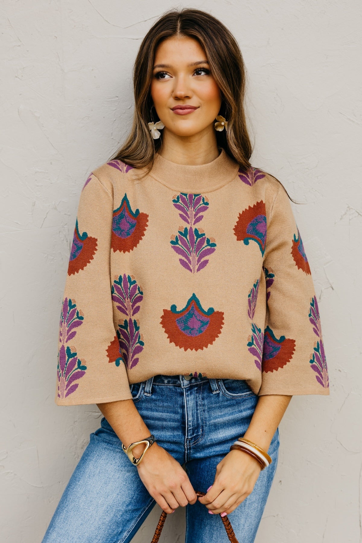 The Rowdy Floral Sweater