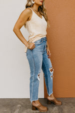 Flying Monkey || The Essie Vintage Relaxed Straight Leg Jean