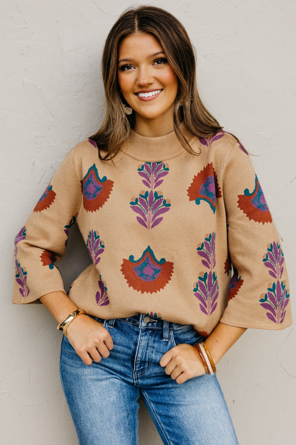 The Rowdy Floral Sweater
