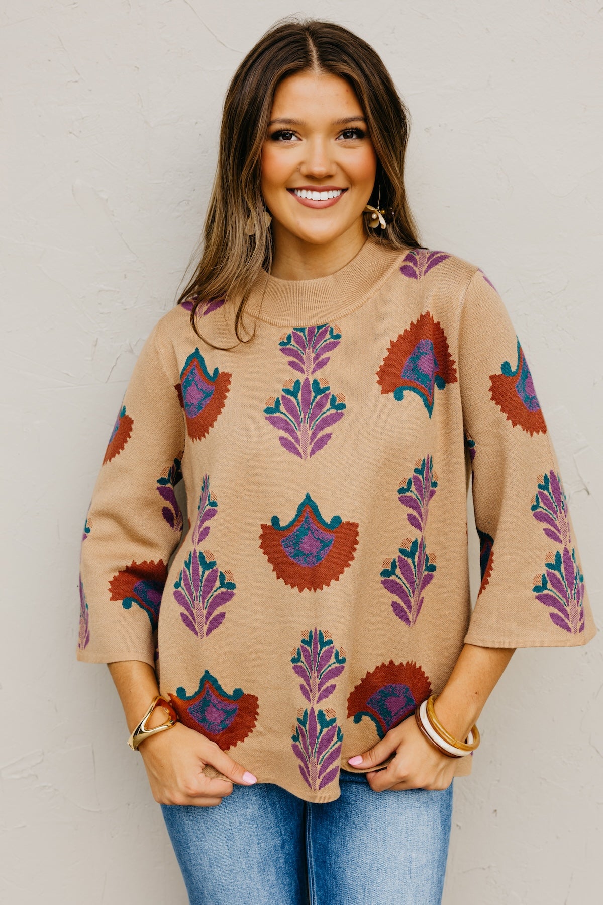The Rowdy Floral Sweater
