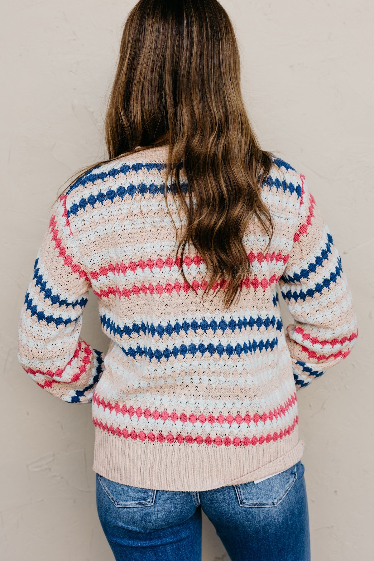 The Lillian Eyelet Knit Sweater