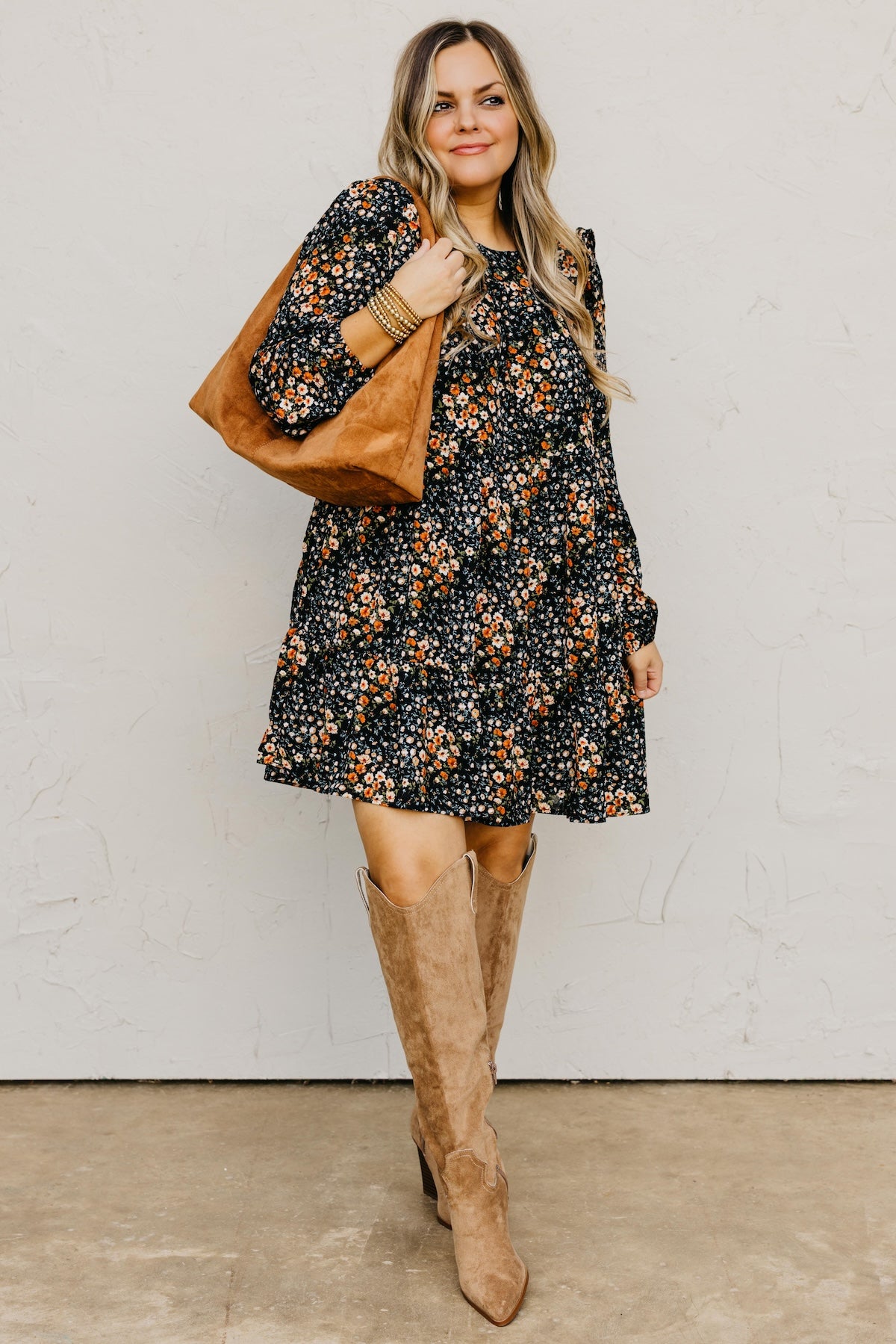 The Harper Floral Mini Dress