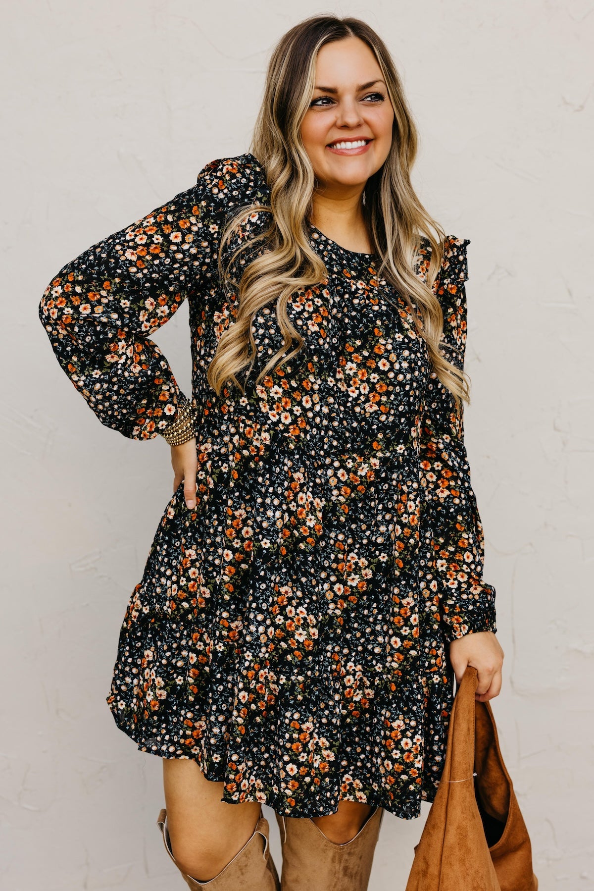 The Harper Floral Mini Dress