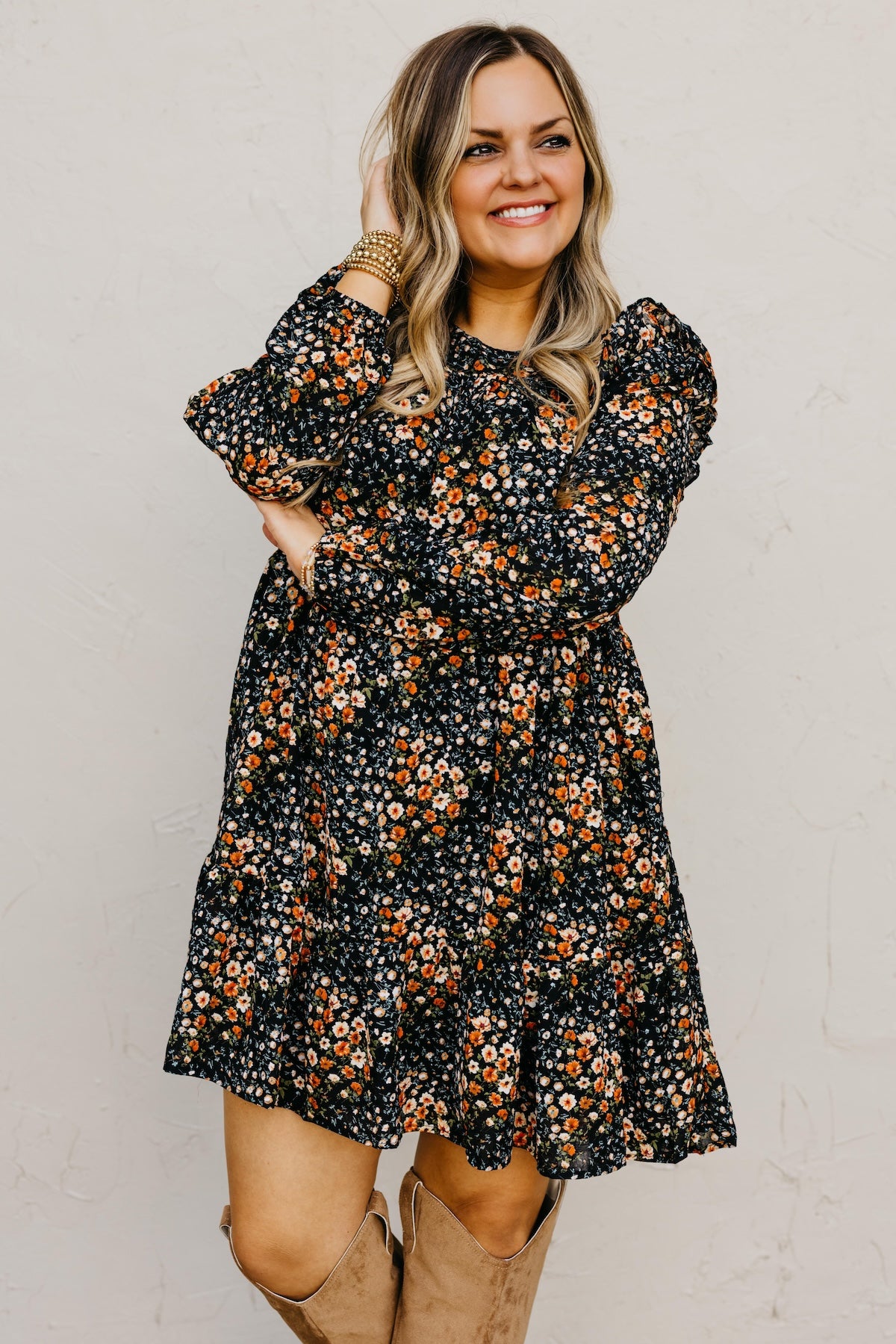 The Harper Floral Mini Dress