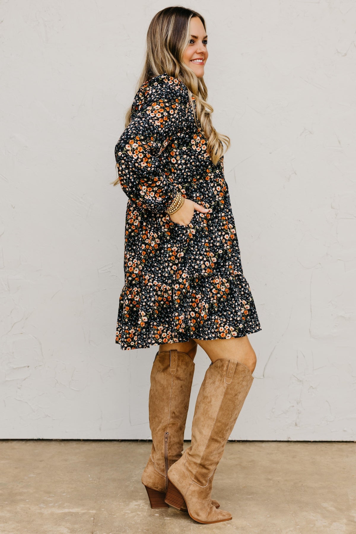 The Harper Floral Mini Dress