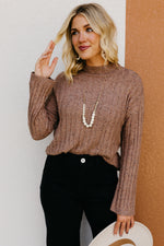 The Memphis Mock Neck Funfetti Sweater