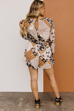 The Chaya Floral Tie Waist Romper