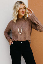 The Memphis Mock Neck Funfetti Sweater