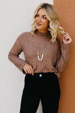 The Memphis Mock Neck Funfetti Sweater